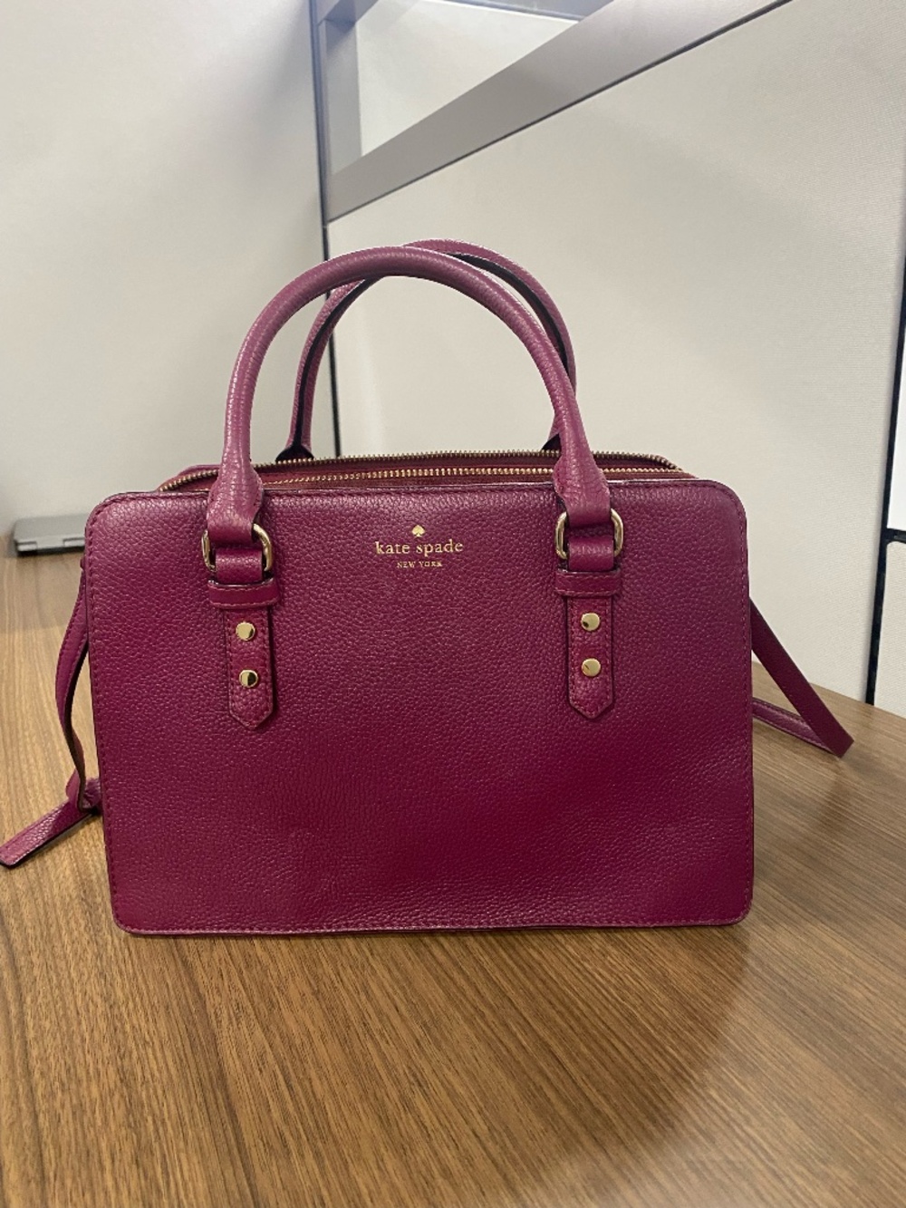 Kate Spade Magenta/Burgundy bag